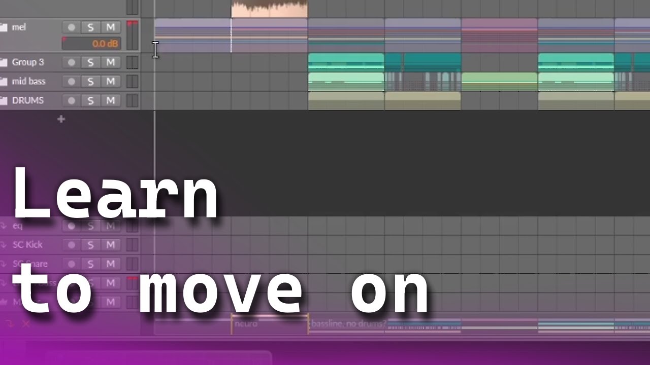 Avoid getting stuck on a mix | Mixing Concepts