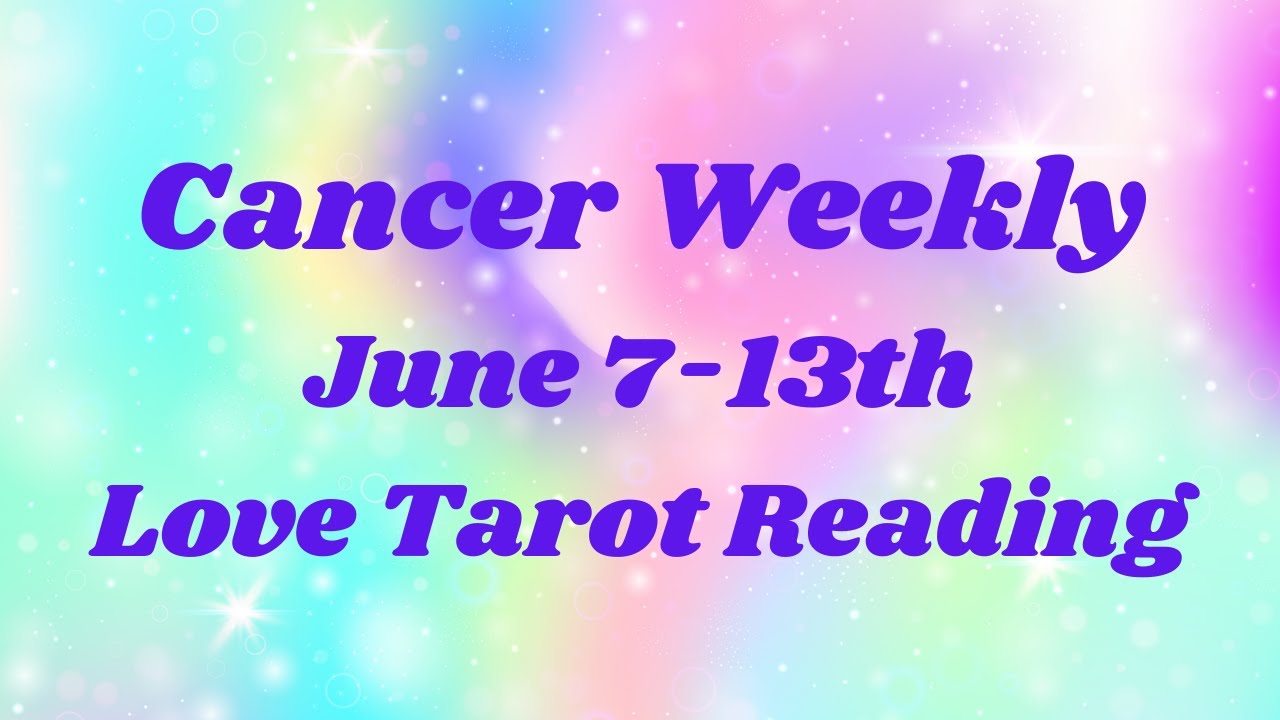 Cancer 💖~3rd Party Wants Revenge For Being Cut Out!~June 7-13 Love Tarot Reading (MIND-BLOWING EXT!)