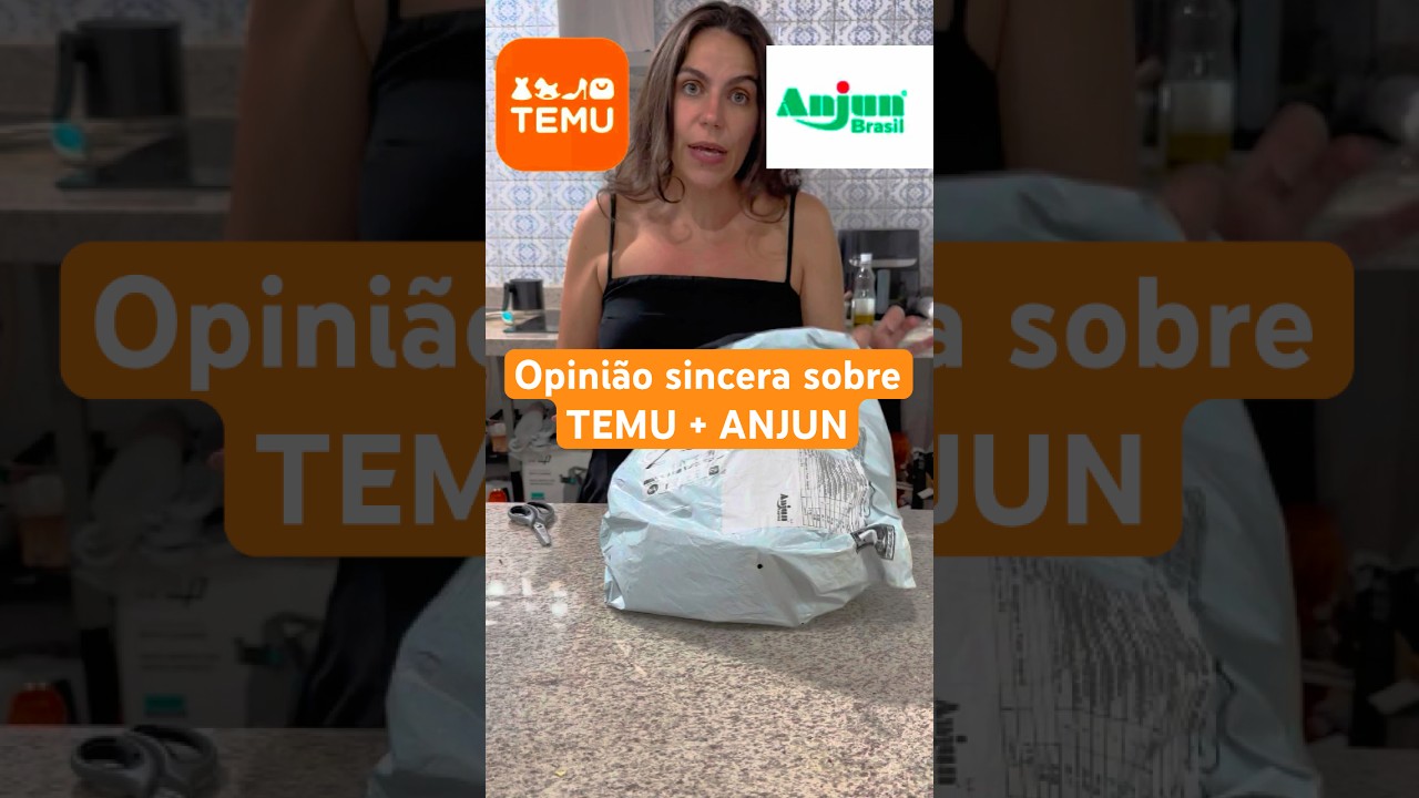 📦😱 Compramos na TEMU e Recebemos um Presente da ANJUN: MUITA Demora! Valeu a Pena? Unboxing Real