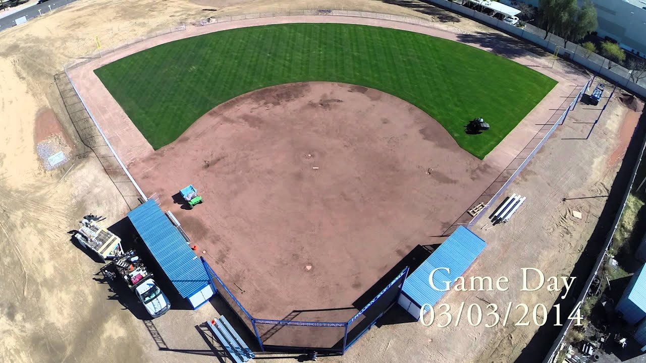 Valley Christian Softball Field Construction