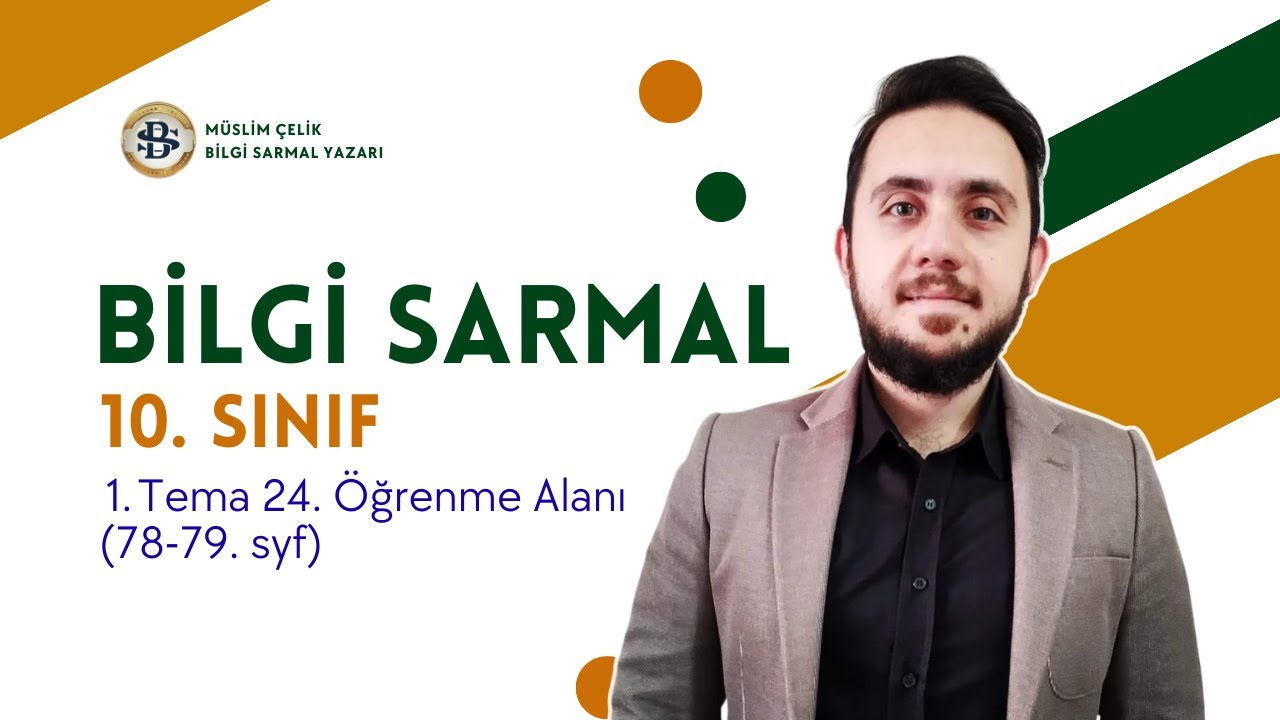 2025-26 Bilgi Sarmal 10. Sınıf Matematik | 1. Tema 24. Öğrenme Alanı (syf 78-79)