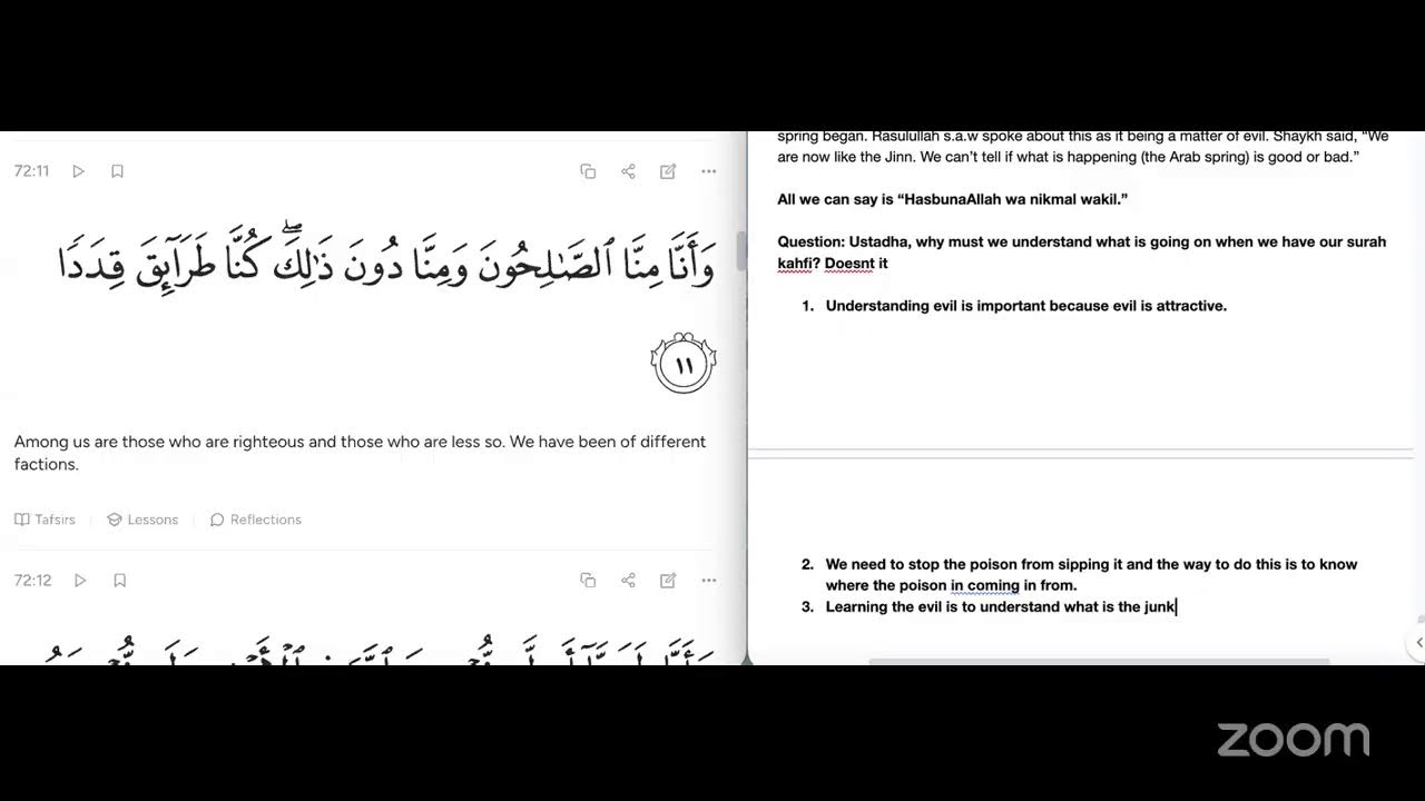 Explanation of Juz 29 - Episode 110 - Surah Jinn