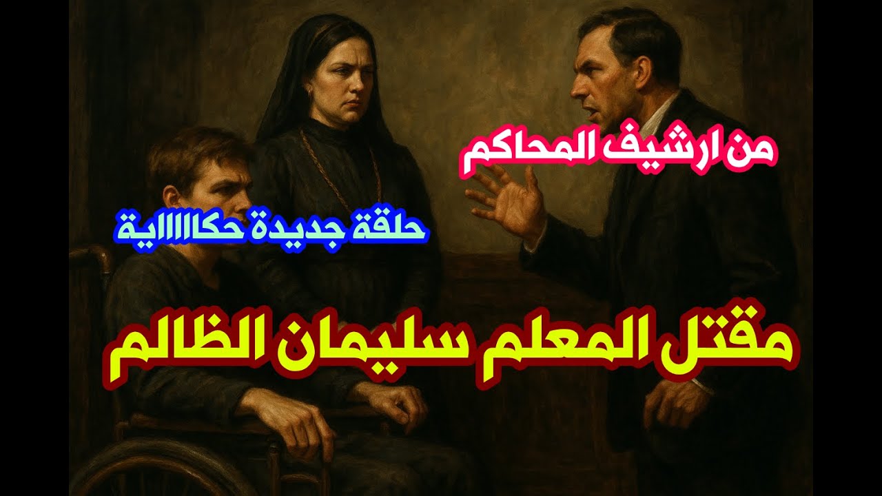 من ارشيف المحاكم حل لغز مقتل المعلم سليمان الظالم والقاتل لن تعرفوه ولا تتوقعوه