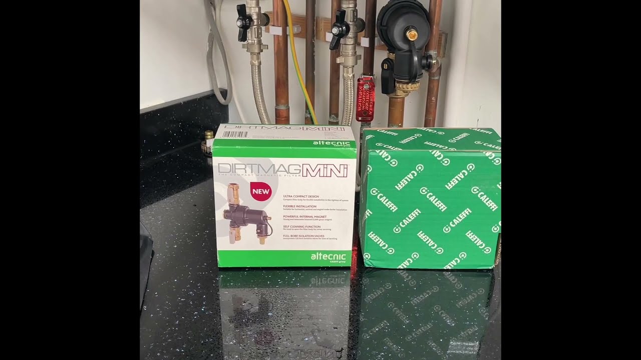 Caleffi dirtmag mini compact magnetic 🧲 filter , altecnic