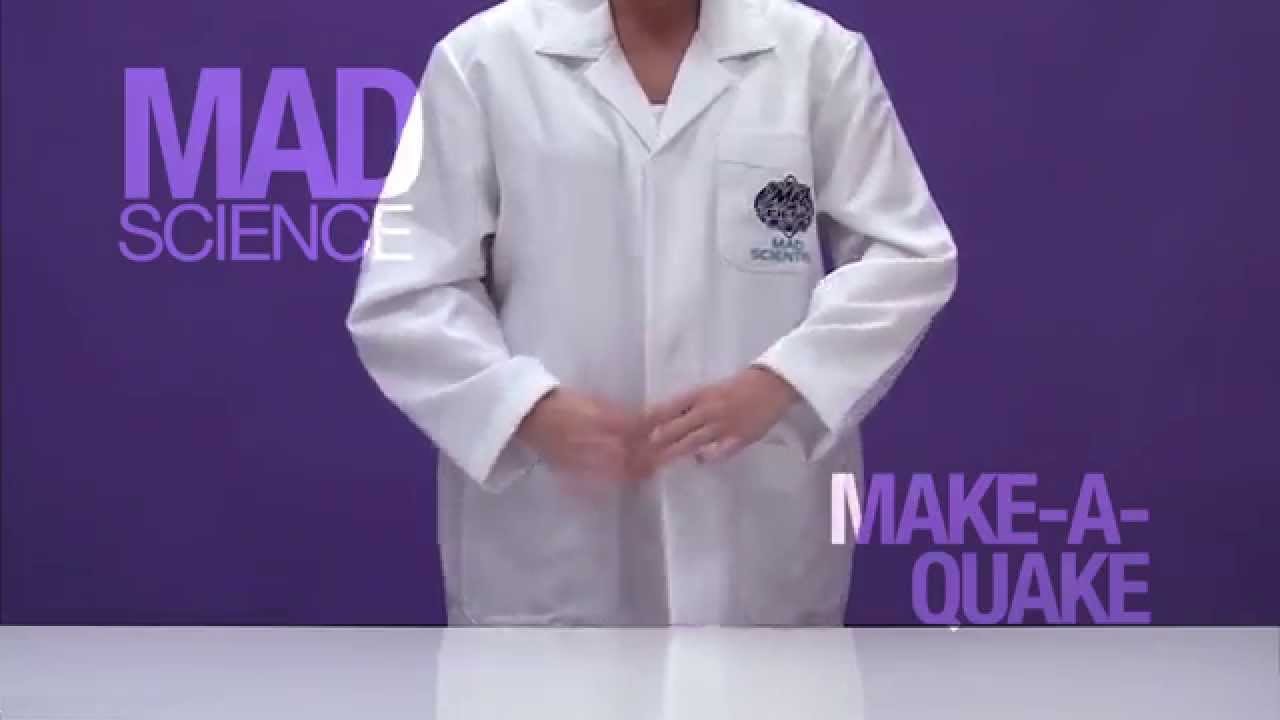 Mad Science Make-A-Quake Home Lab