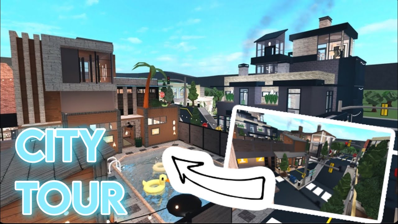 'BREEZY SQUARE' City Full Tour! | Welcome to Bloxburg