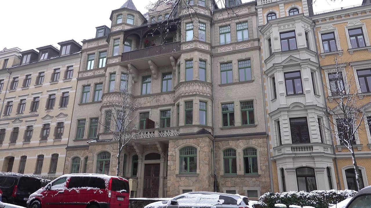 Chemnitz | Der Kaßberg im Winter (2021)