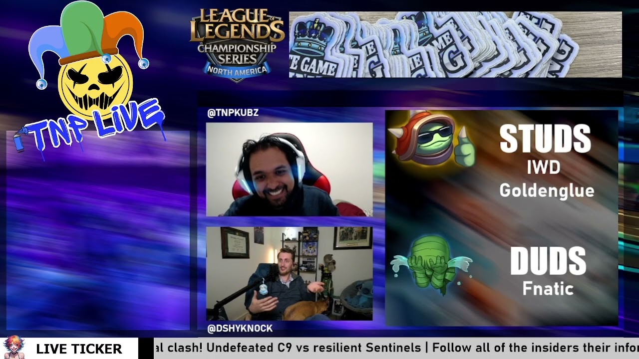 Ep. 5: Studs and Duds w/  @ShyKnockLoL  (LCS Lock-In Playoffs Round 1) #lcs #podcast
