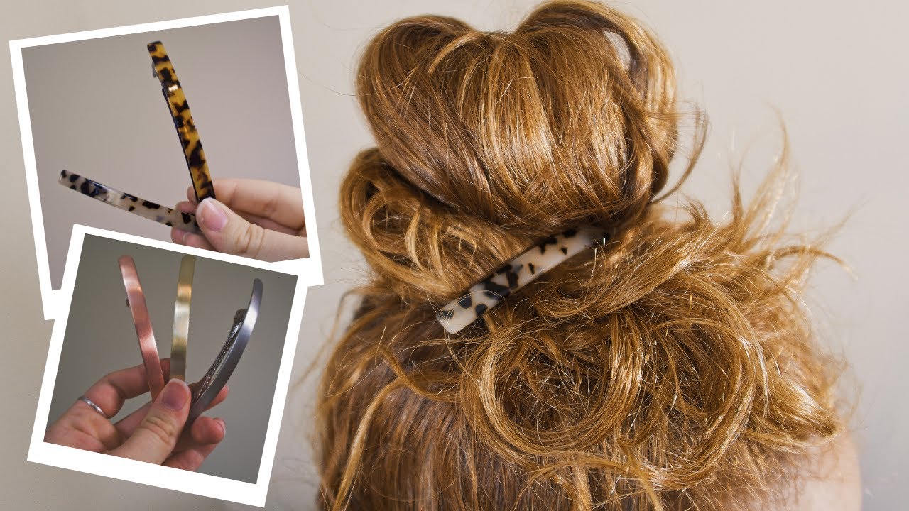 Beautiful Barrette hairstyles.