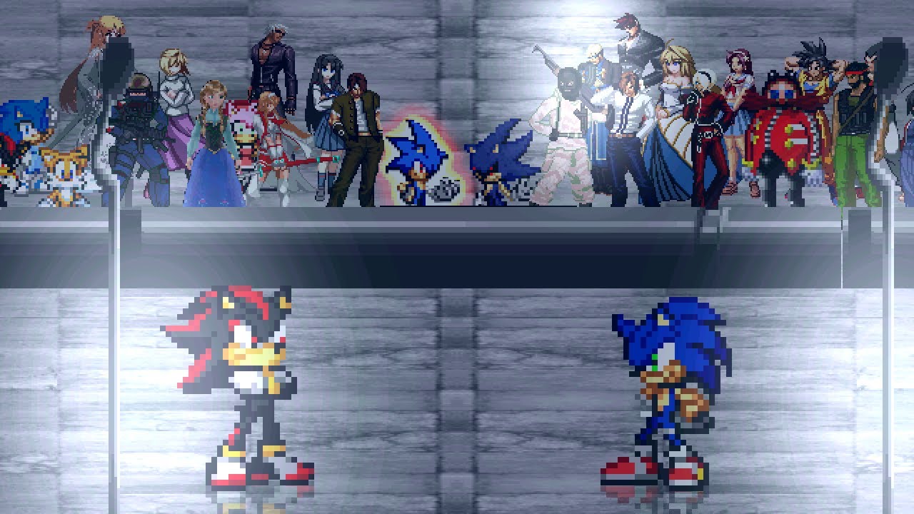 Mugen The Evil Awakens 2-Shadow Vs Sonic And Shadow.Exe(My new channel 