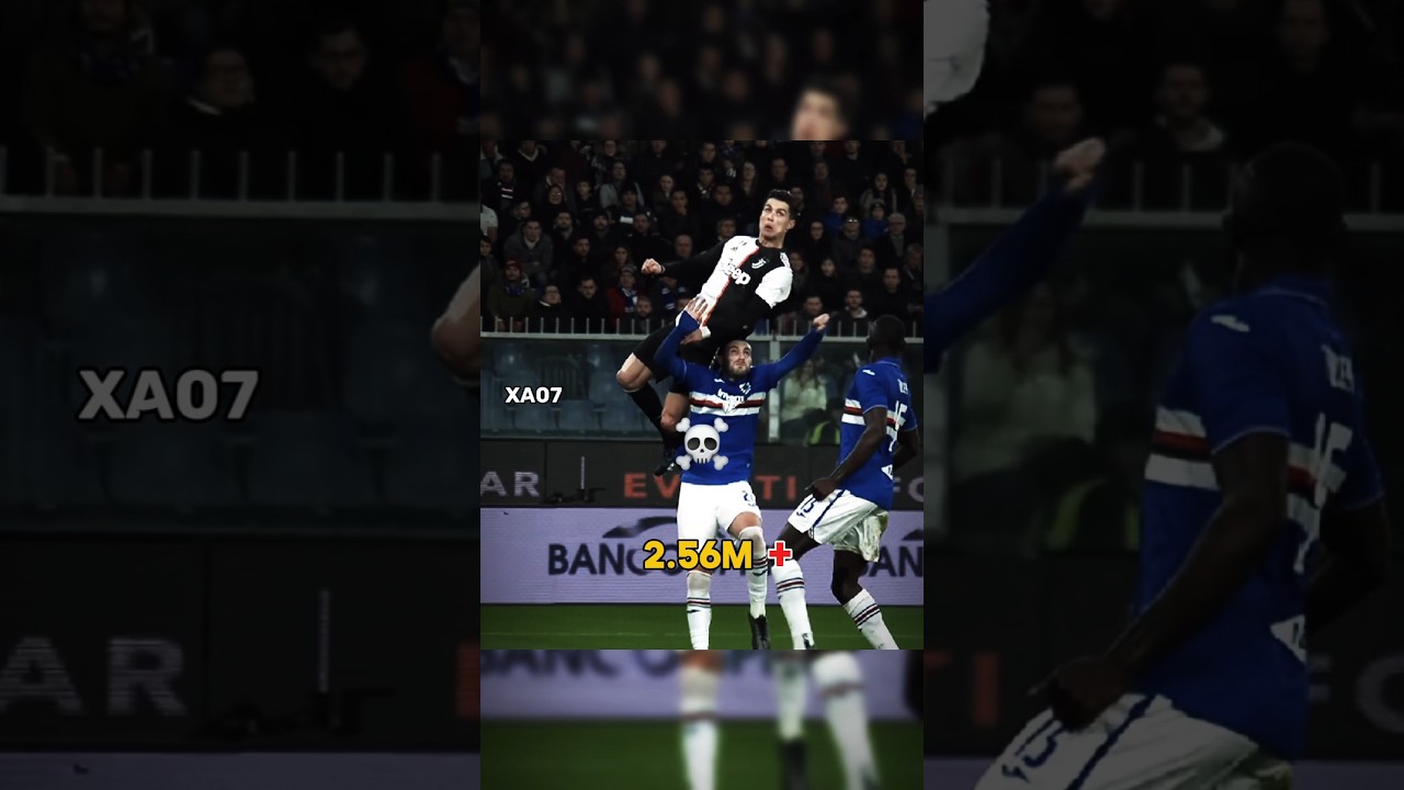 Ronaldo Crazy Iconi Headers 🥶☠️ #shorts #ronaldo #messi #shortsvideo
