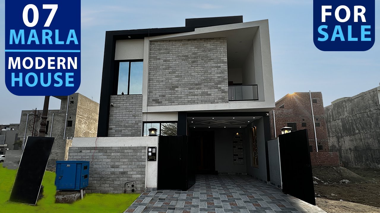 7 Marla Beautiful Luxury House 🏠 With 5 Beds In Lake City Lahore