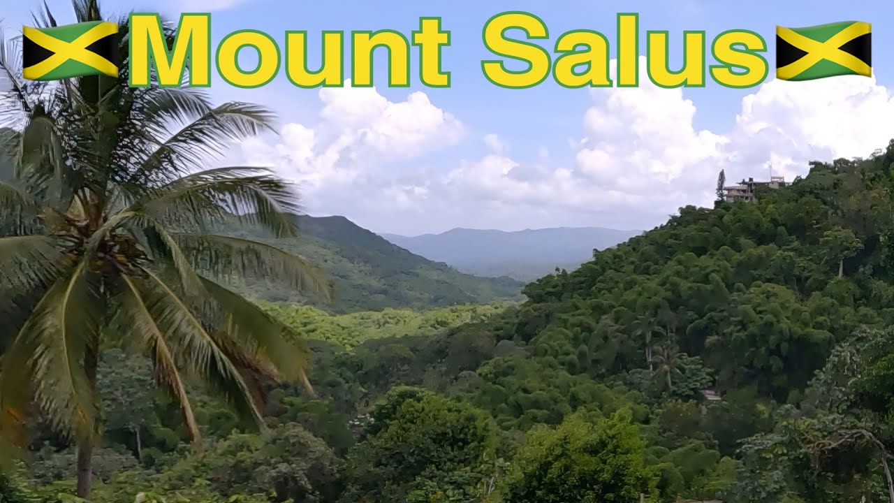 A Scenic Drive Through Mount Salus, A Hidden Community In Jamaica.