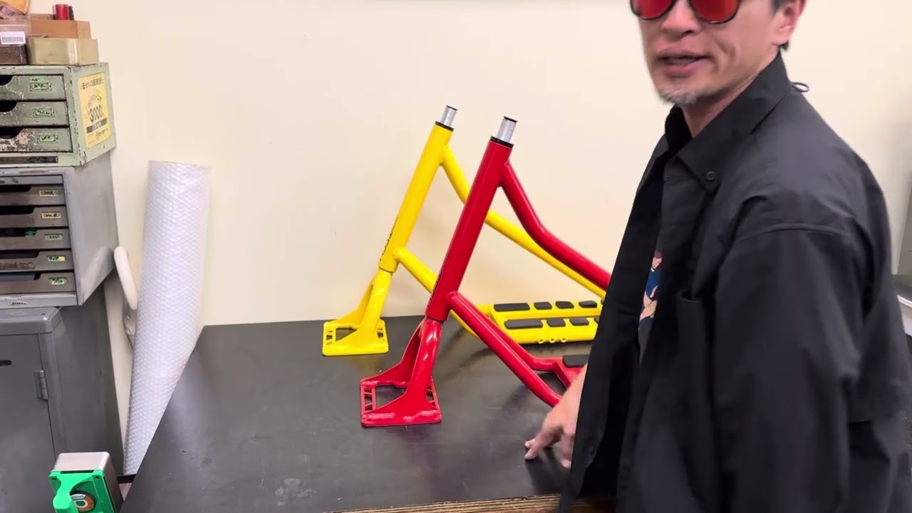 snowscoot frame kit snow bike tech uni hold スノースクート　フレーム　スノーバイクテック　ユニホールド 