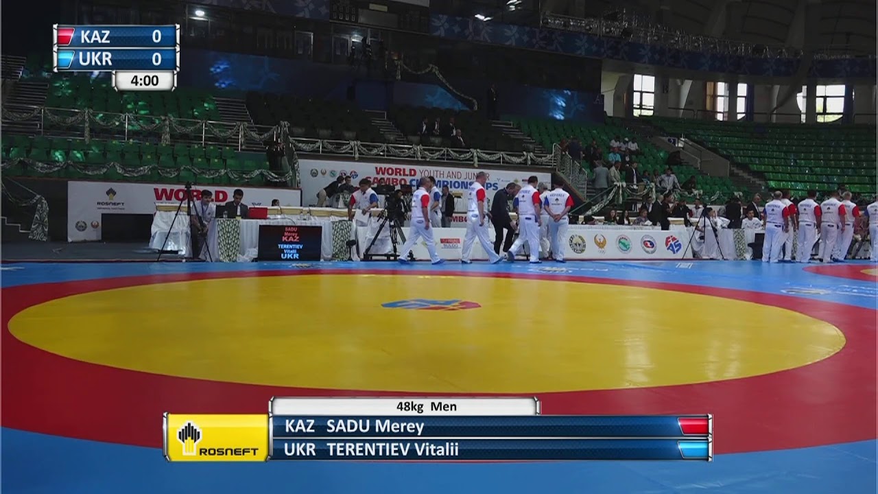 World Youth and Junior SAMBO Championships 2019. Day 1. Mat 2