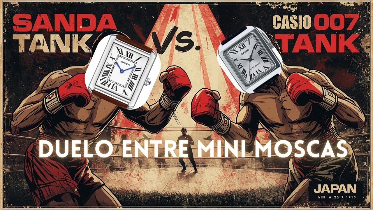 Casio LTP V007 vs Sanda Tank