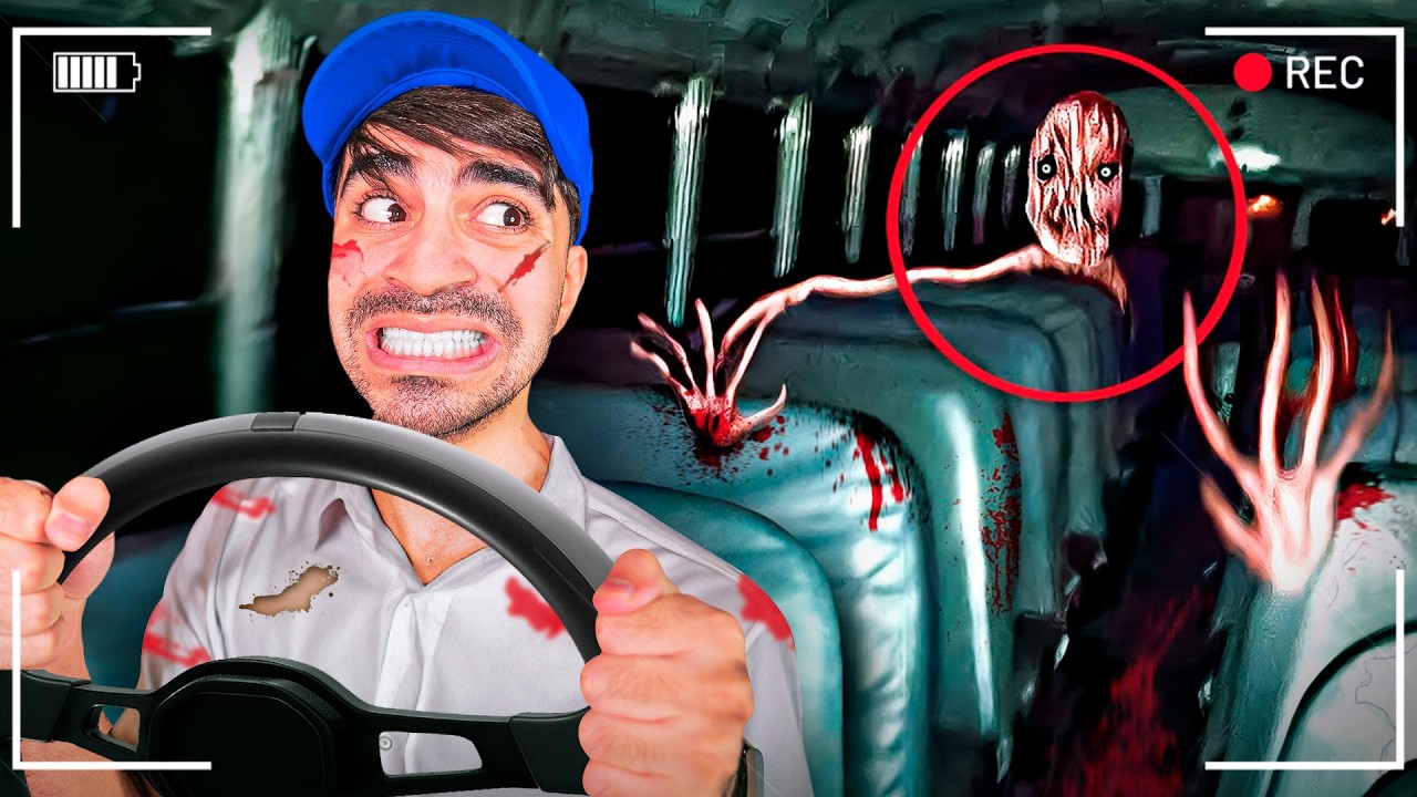 الباص المسكون الساعة 3:00 الليل !!