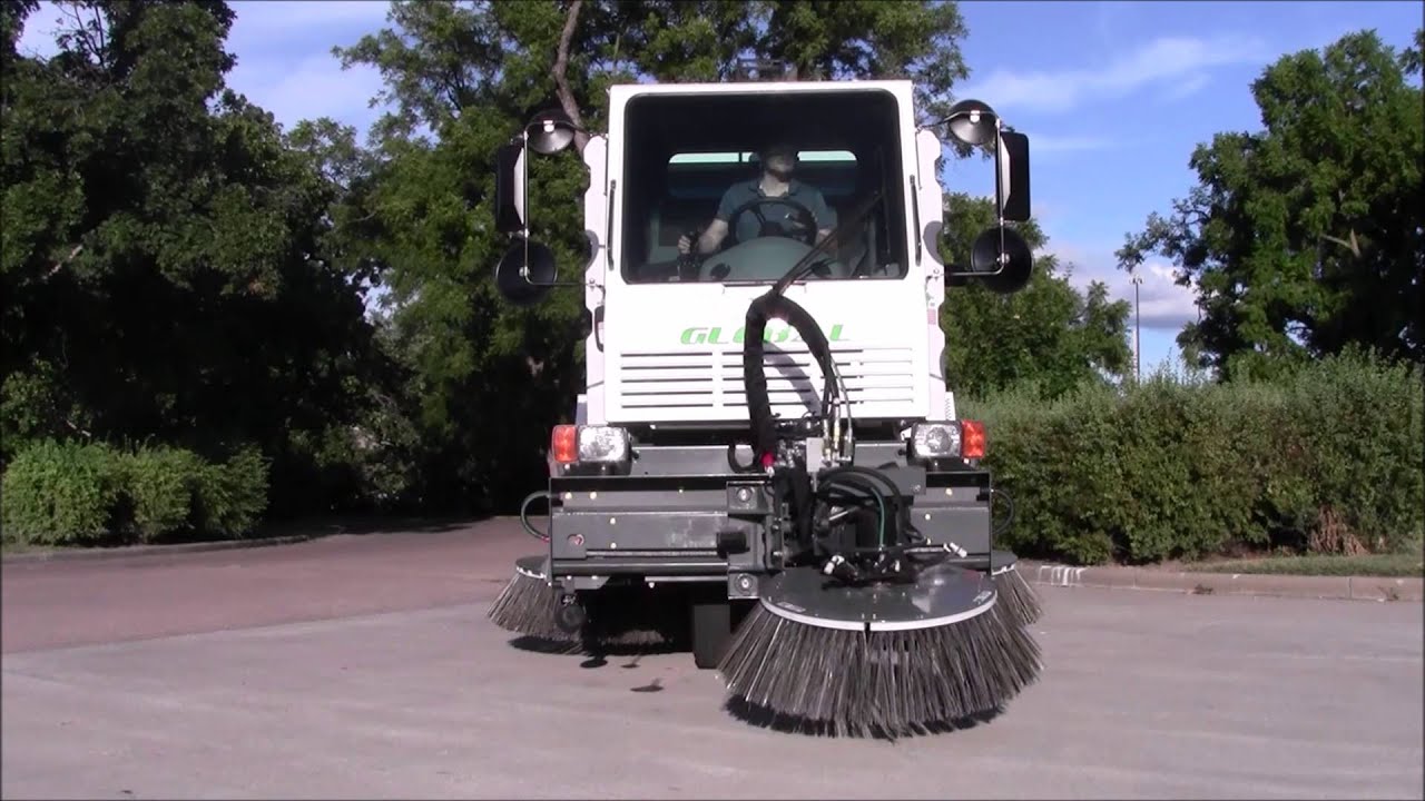 Global Sweepers - Front Articulating Broom Option