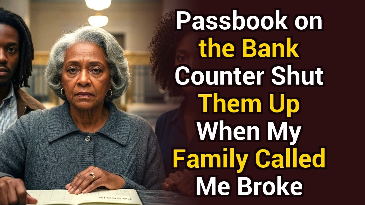 Passbook on the Bank Counter Shut Them Up When My Family Called Me Broke