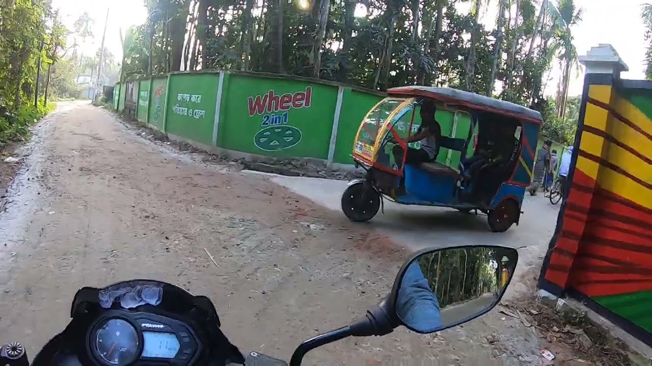 উজিরপুর বাইপাস সড়ক বরিশাল।নতুন করে তৈরী হচ্ছে।🤩🤩🤩🤩👌