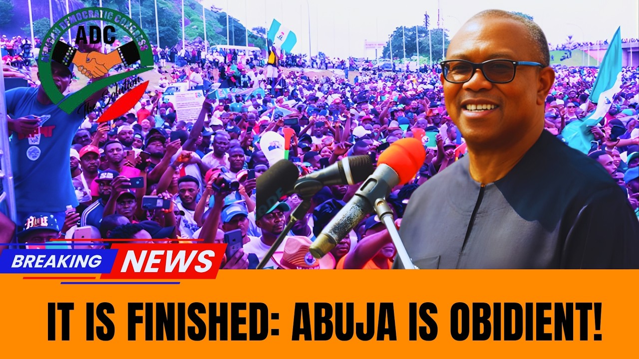 IT IS FINISHED! — Peter Obi Storms Abuja Markets To Launch ADC Takeover! (TRADERS ABANDON SHOPS)