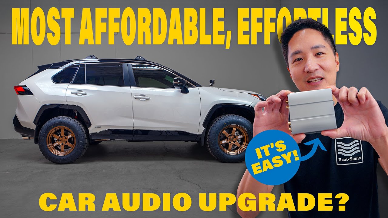 2024 TOYOTA RAV4 | Easy Audio Upgrade! Beat-Sonic Amplifier Install