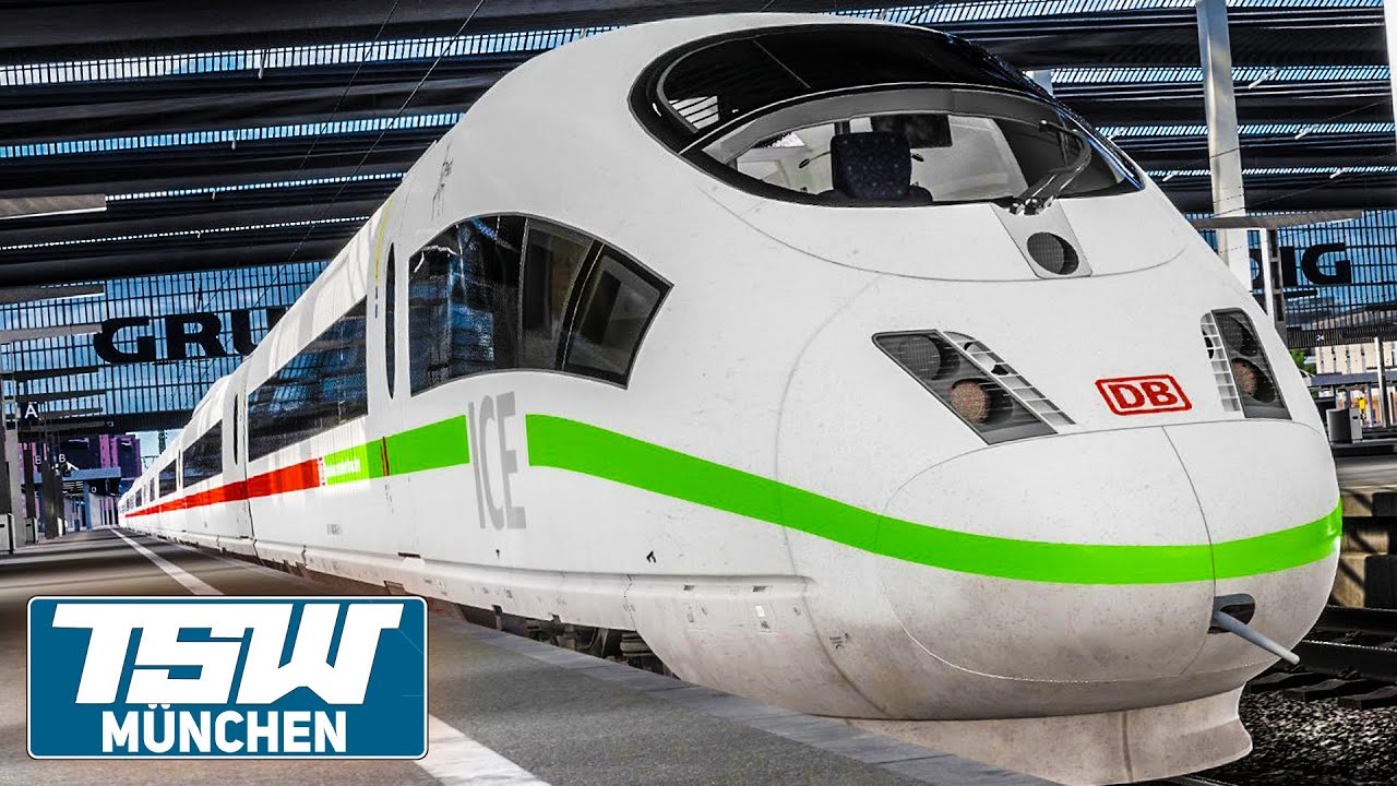TSW 2: Im grünen ICE 3 mit 200 Km/h auf der Strecke München - Augsburg! | Train Sim World Simulator