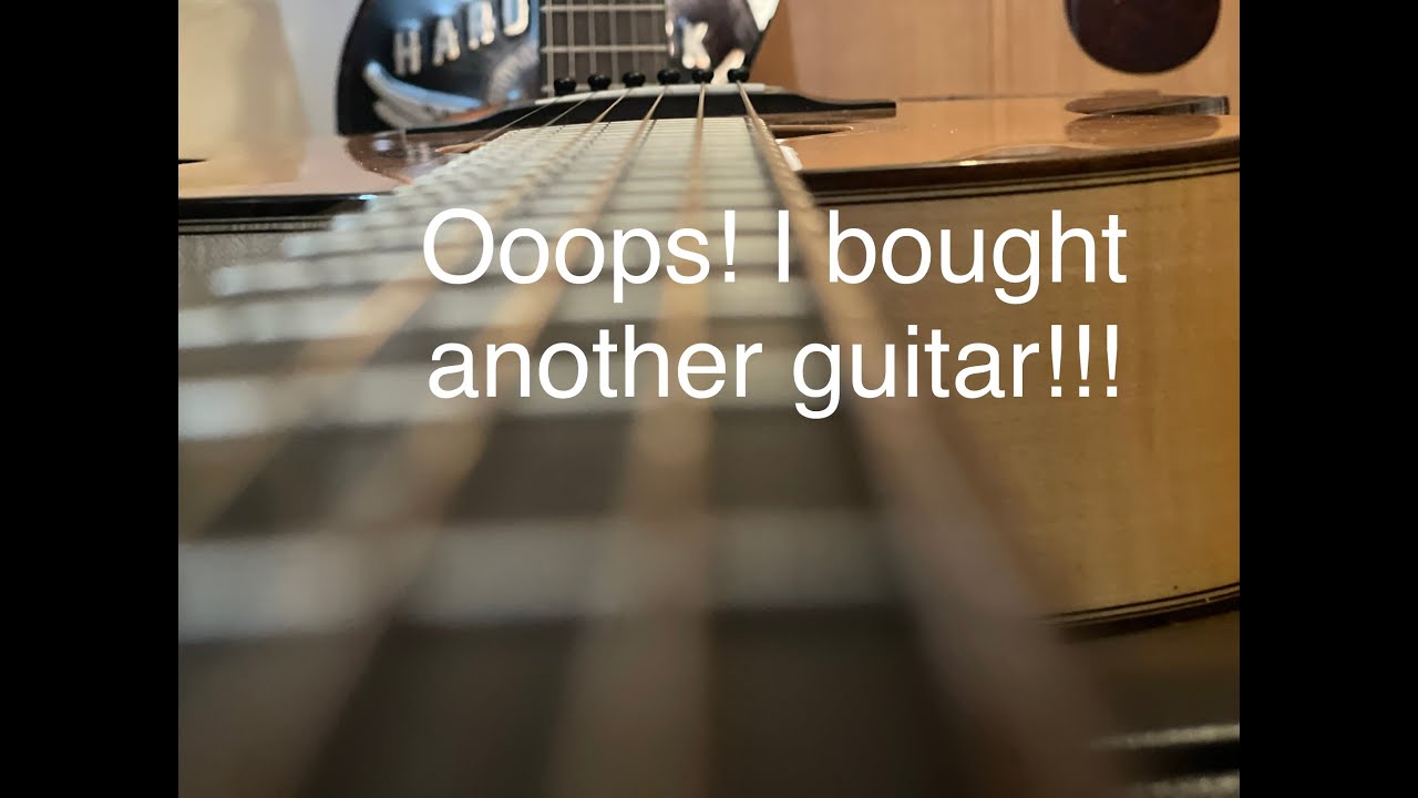 Should you buy a guitar without trying it first??? I did! Honest review ...