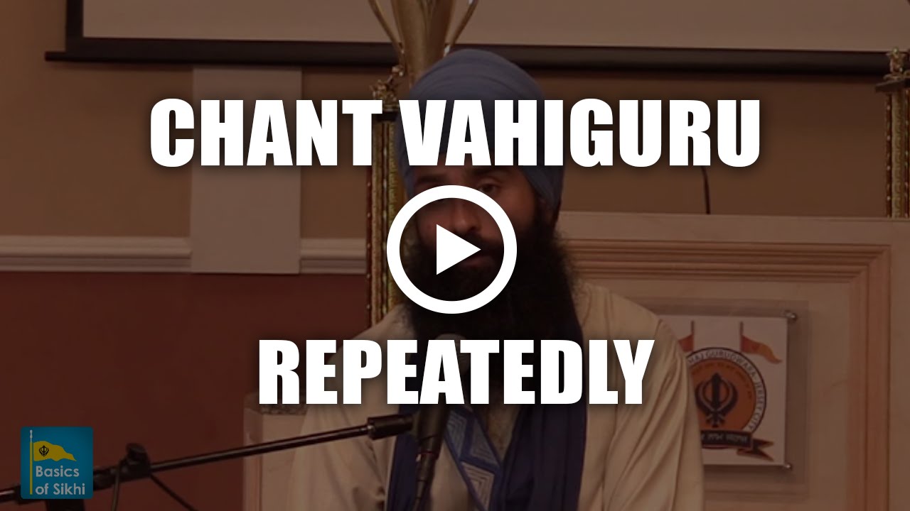 Chant VahiGuru repeatedly! - New York Katha with Kirtan
