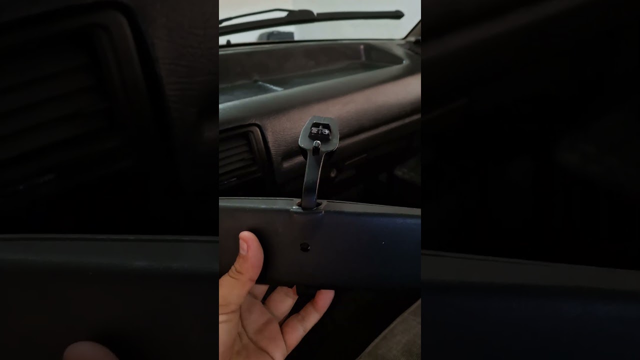 MAZDA 323, CAMBI&Eacute; MI RETROVISOR #mazda323