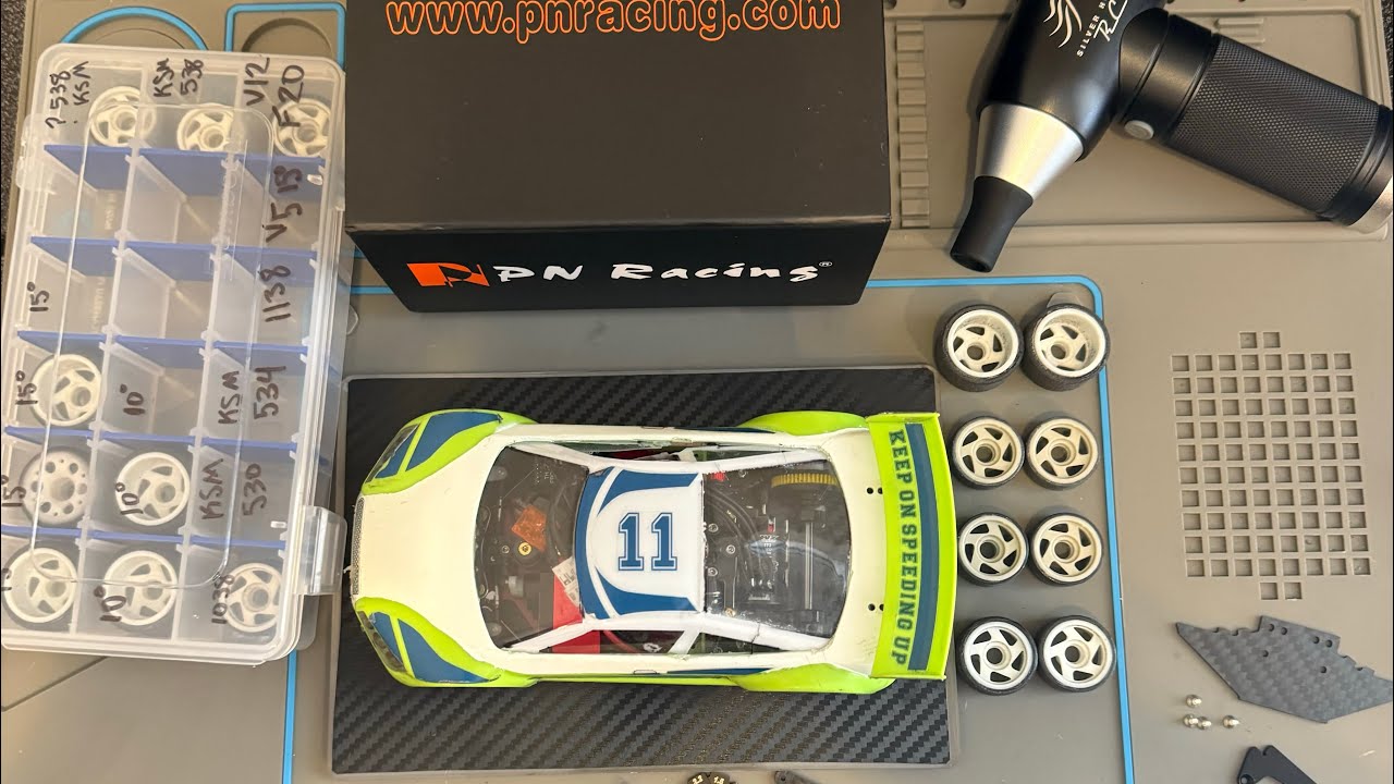 Best Tires for Mini-Z & 1/28 - Marka V5 Tire Testing at the Track - MTRC RACEWAY