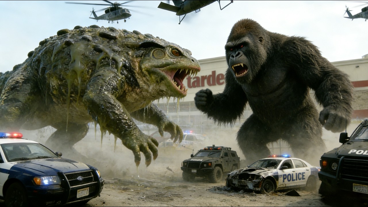 Siege of the Giant Toad: The Rise of Kong • Epic Fight • High Definition 4K