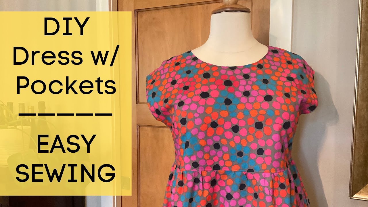 Style Arc Montana Sewalong - How to Sew a Dress with Pockets - Easy & Beginner Friendly Tutorial