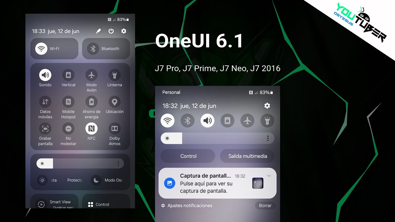 Beta 2 OneUI 6.1 Androide 14 para Exynos 7870 J7 2016, J7 Neo, J7 Pro, J7 Prime (Solo tester)