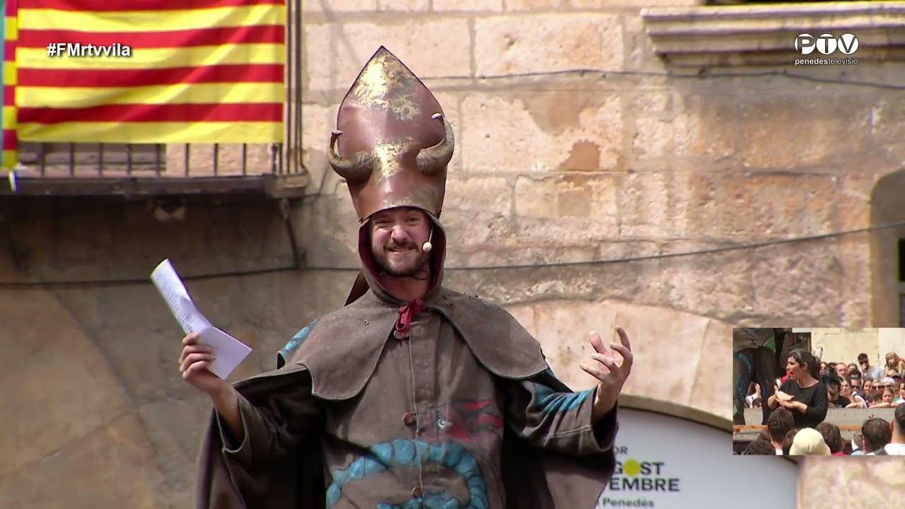 Festa Major 2025. Versos del Ball de Diables de Vilafranca 