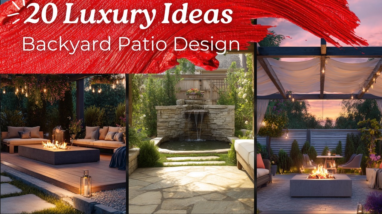 20 Luxury Backyard Patio Ideas | Outdoor Living Design 2026
