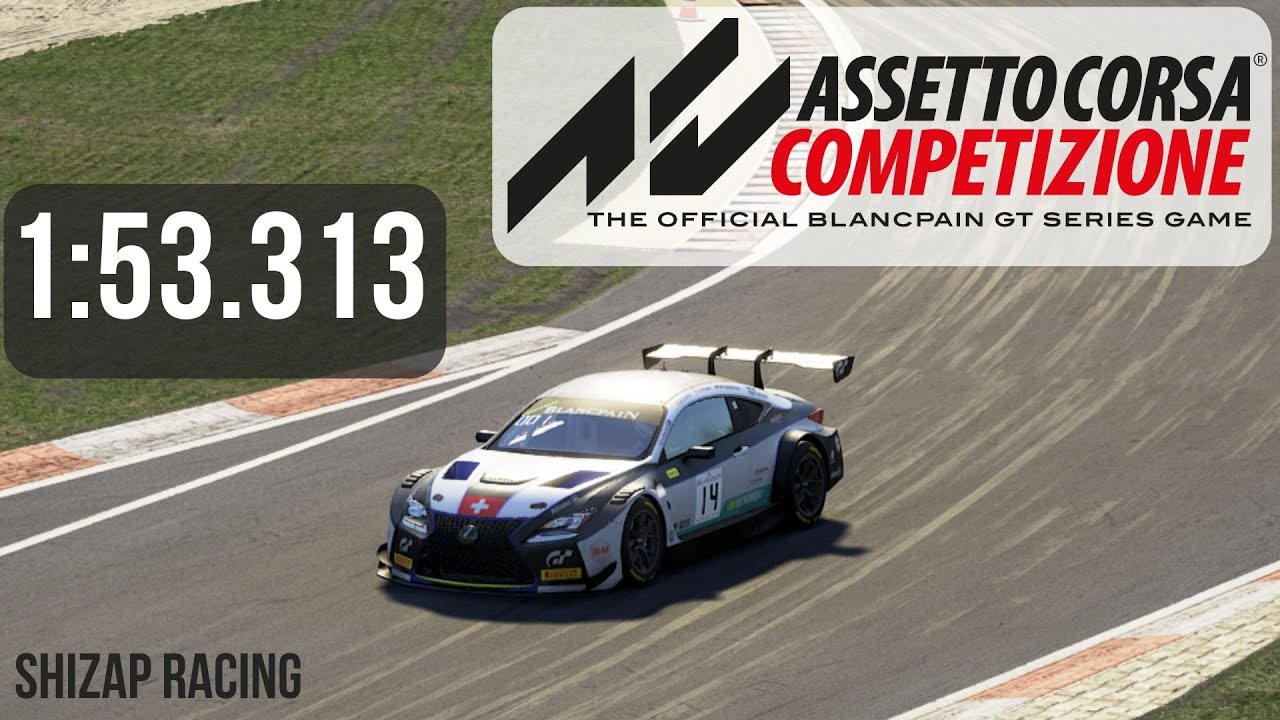ACC Nurburgring Hotlap + Setup | 1:53.313 - Lexus RC F GT3 | Assetto Corsa Competizione