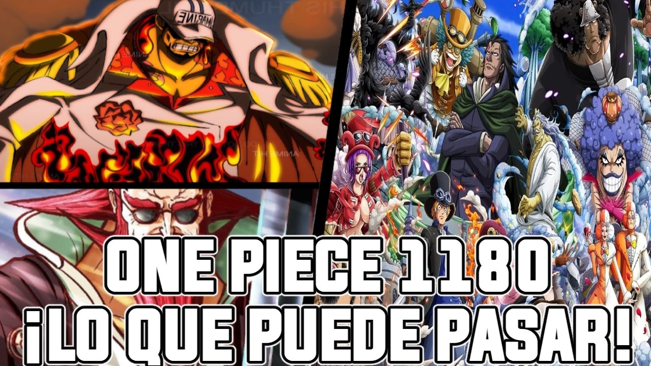 ONE PIECE CAPITULO 1180 | DRAGON VS AKAINU | EL DESPERTAR DE NIKA | LOKI VS NERONA IMU INICIA