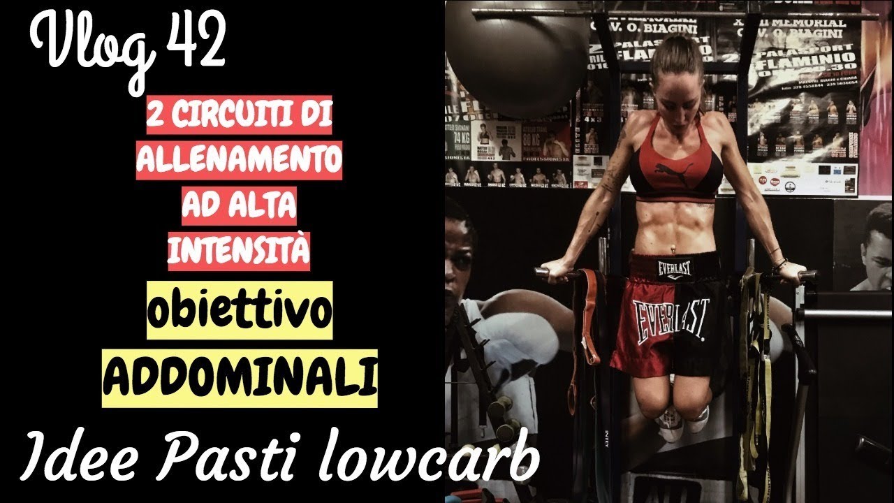IDEE PASTI LOWCARB & ALLENAMENTO DI BOXE COMPLETO | Vlog #42