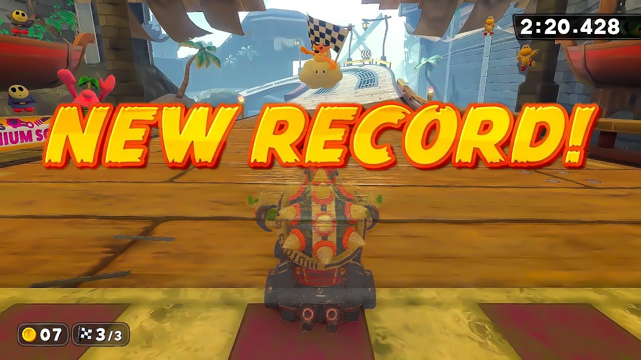【世界1位】ワリオシップ / Wario Shipyard - 2:20.428【マリオカート ワールド/Mario Kart World】