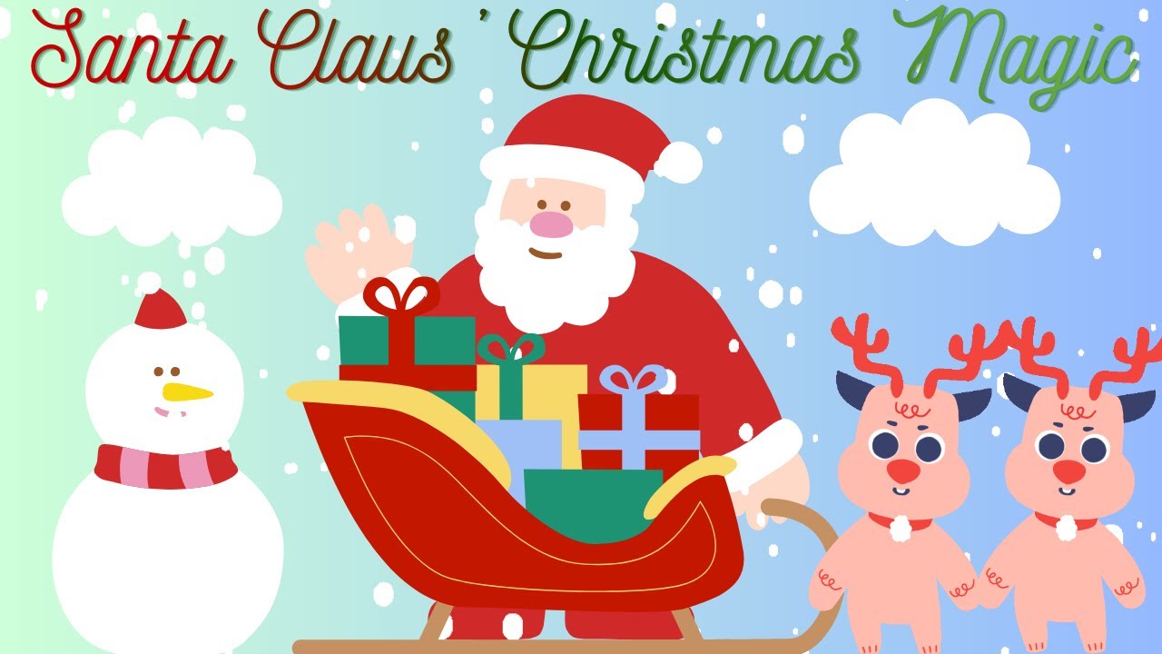 Santa Claus’ Christmas Magic ✨ Kids Animated Story 🎄 #christmas  #santa  #kids  #magic  #holiday