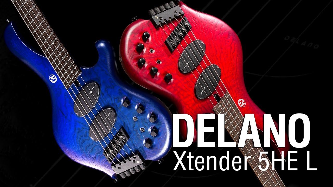 Delano Xtender 5 HE/L & Delano Sonar 3 // Maruszczyk Frog Omega 5a Headless Multiscale