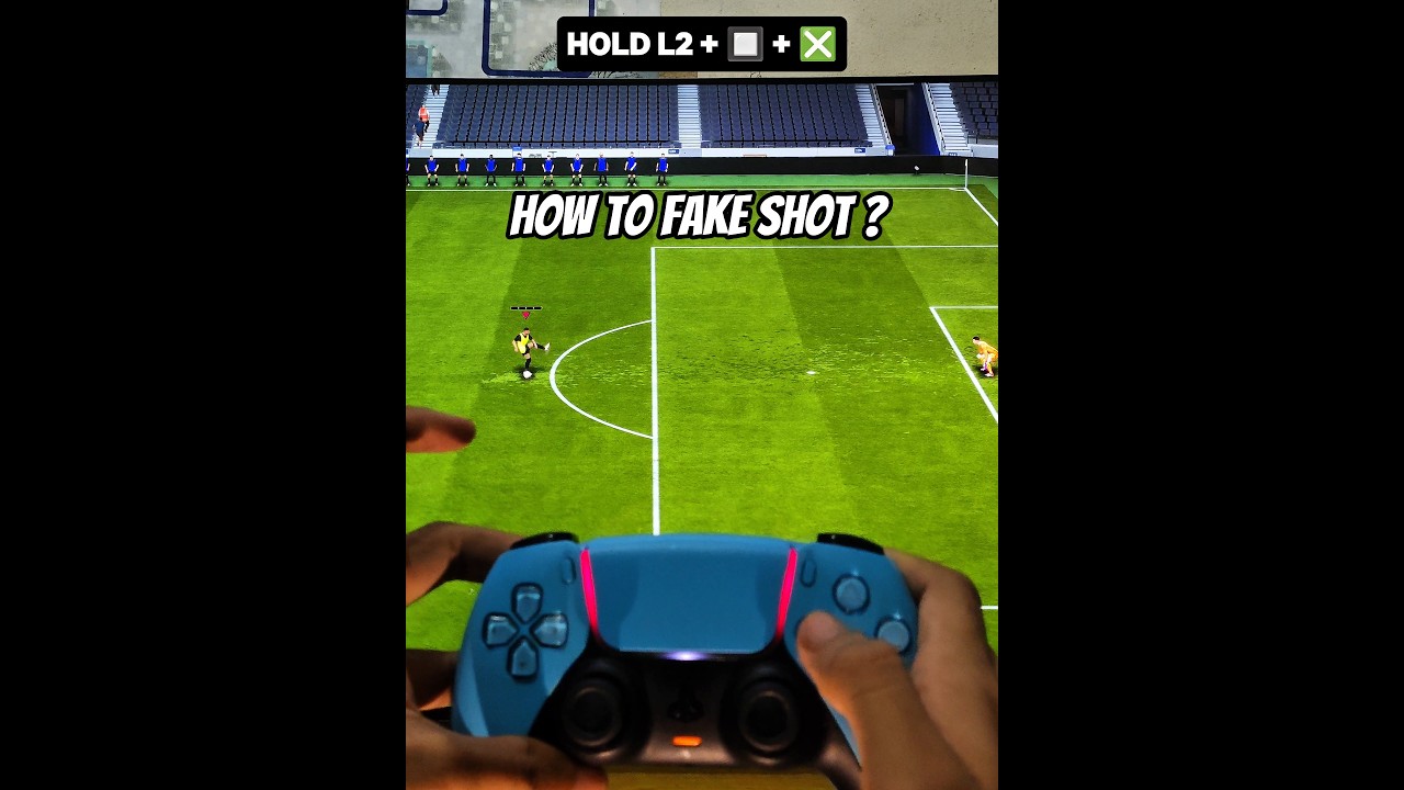 How To Fake Shot In FC 25 ⚽ #fc25tutorials #fc25shorts #eafc25