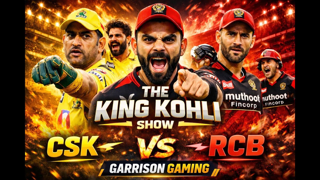 10 BALLS 😱 52 RUNS 🔥 KING KOHLI WENT MAD! | CSK vs RCB | @Garrisongaming2 | #kingkohli |#cskvsrcb