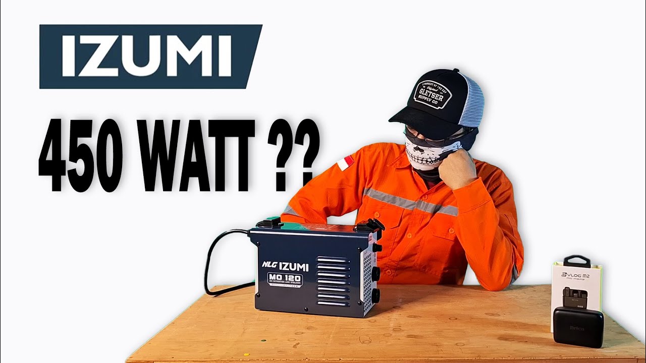 UNBOXING & REVIEW OF IZUMI MO-120 WELDING MACHINE