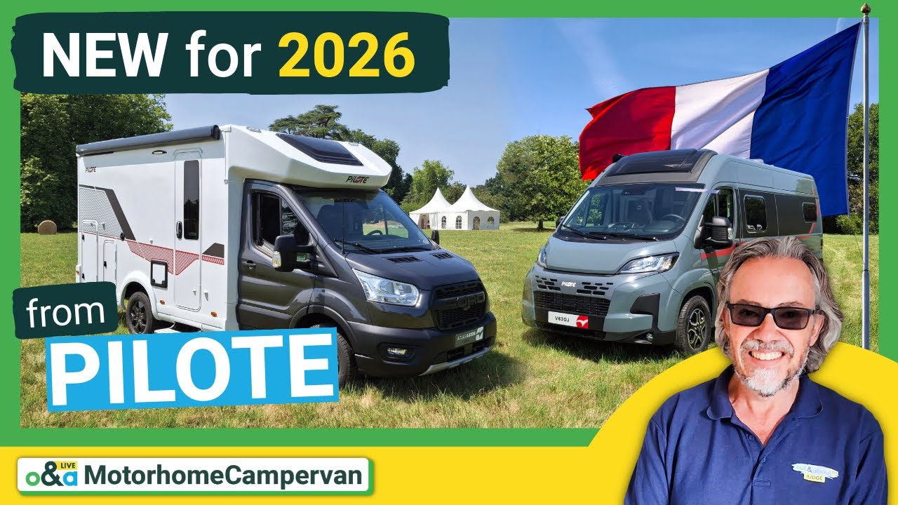 2026 Pilote Campervans & Motorhomes | Exclusive Full Tour & Review of the New Line-up!