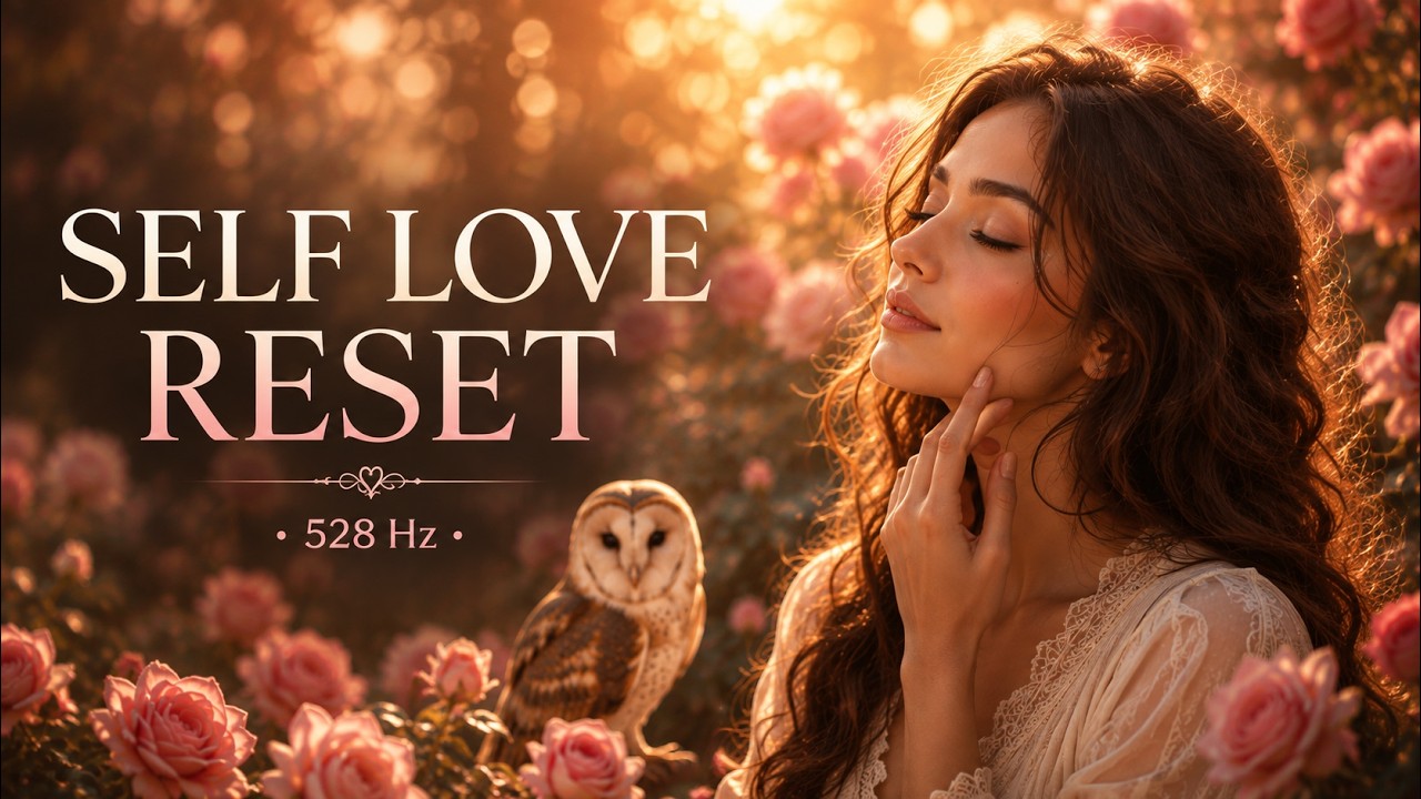 528 Hz Self Love Reset Meditation 💗 Heal Emotional Wounds & Open Your Heart