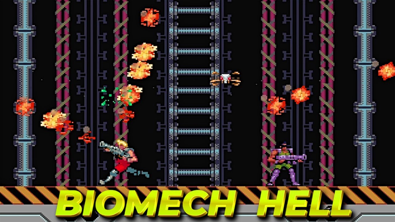 Biomech Hell Gameplay Moments  | A total arcade experience PC Steam 4K