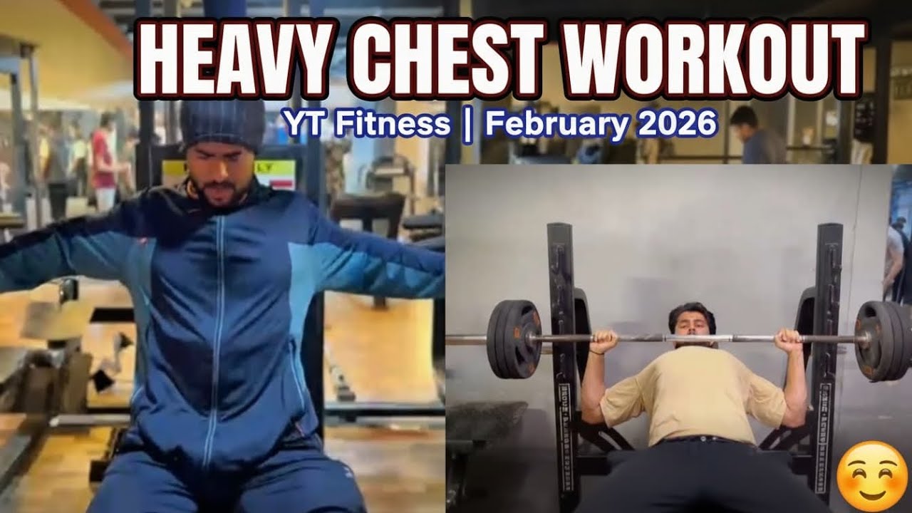 Heavy Chest Workout | Fitness | Lifestyle | Health is Wealth 🤑