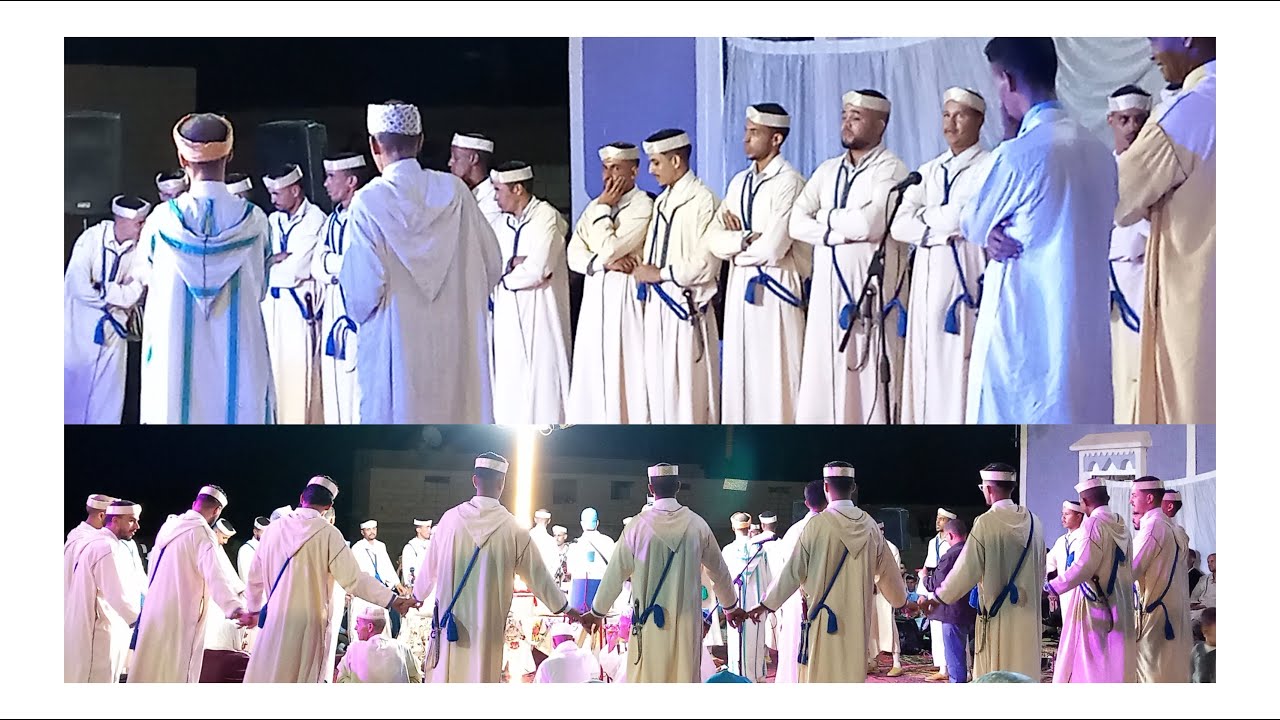 فرقة أحواش شباب اسافن بدوار ايوال اسافن (الجزء الاول)